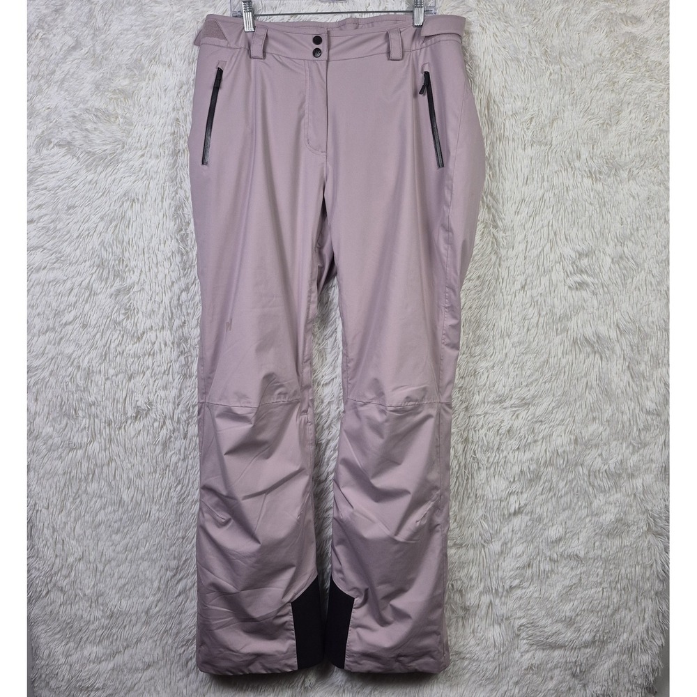 Helly Hansen Womens Legendary Snow Pants Size XL Pink Insulated Snowboard Ski